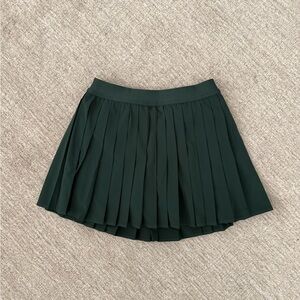 Lululemon High Rise Pleated Tennis Skirt in Legacy Green